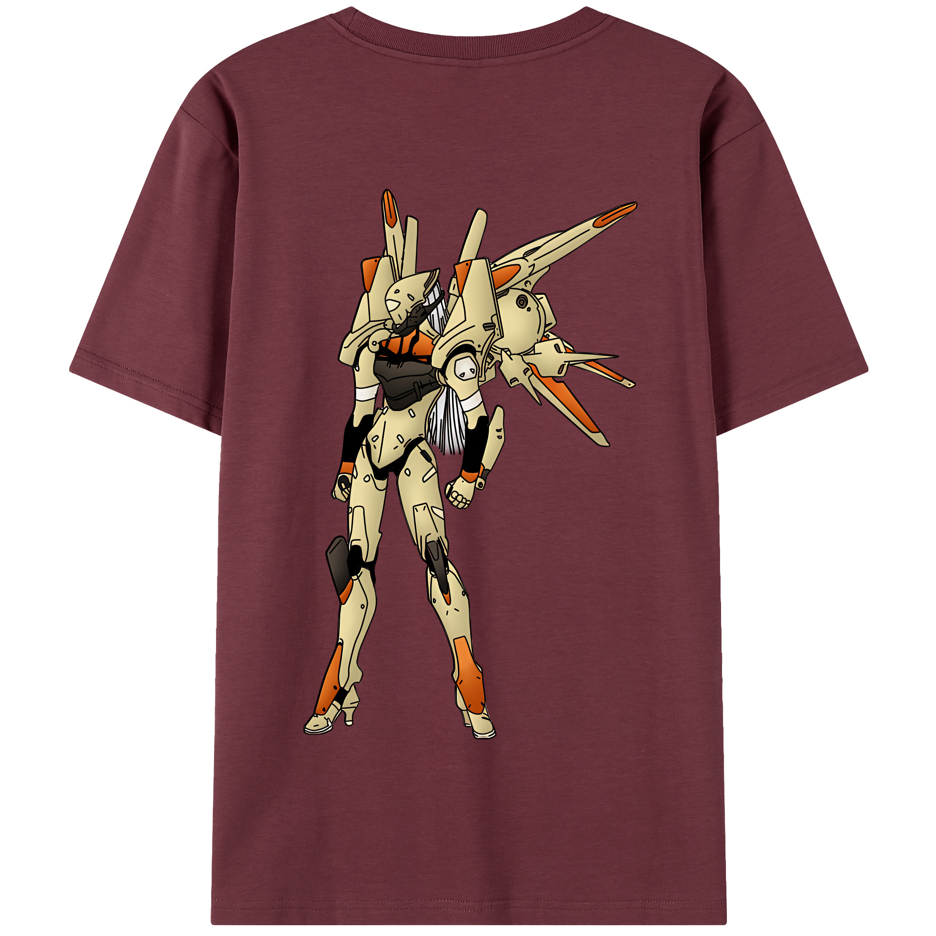 （画像用） EVA 新世紀エヴァンゲリオン 綿100％半袖Tシャツ（背面プリント）